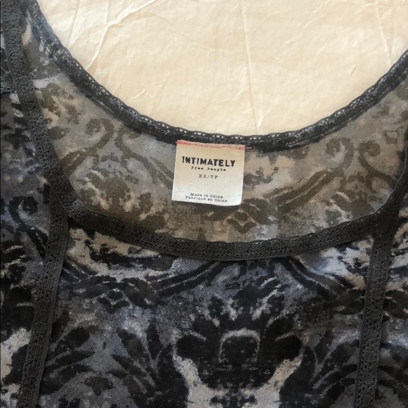 Free People Intimately Sheer Tunic Tank XS PERFECT - Picture 3 of 6